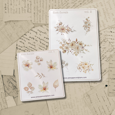 Flint Florals Stickers