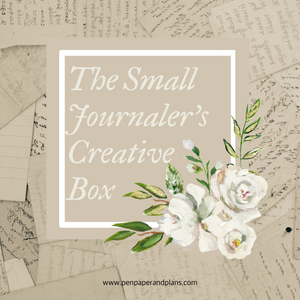 The Small Creative Journaler's Box