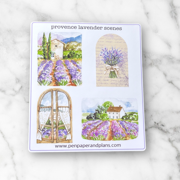 Provence Lavender Stickers