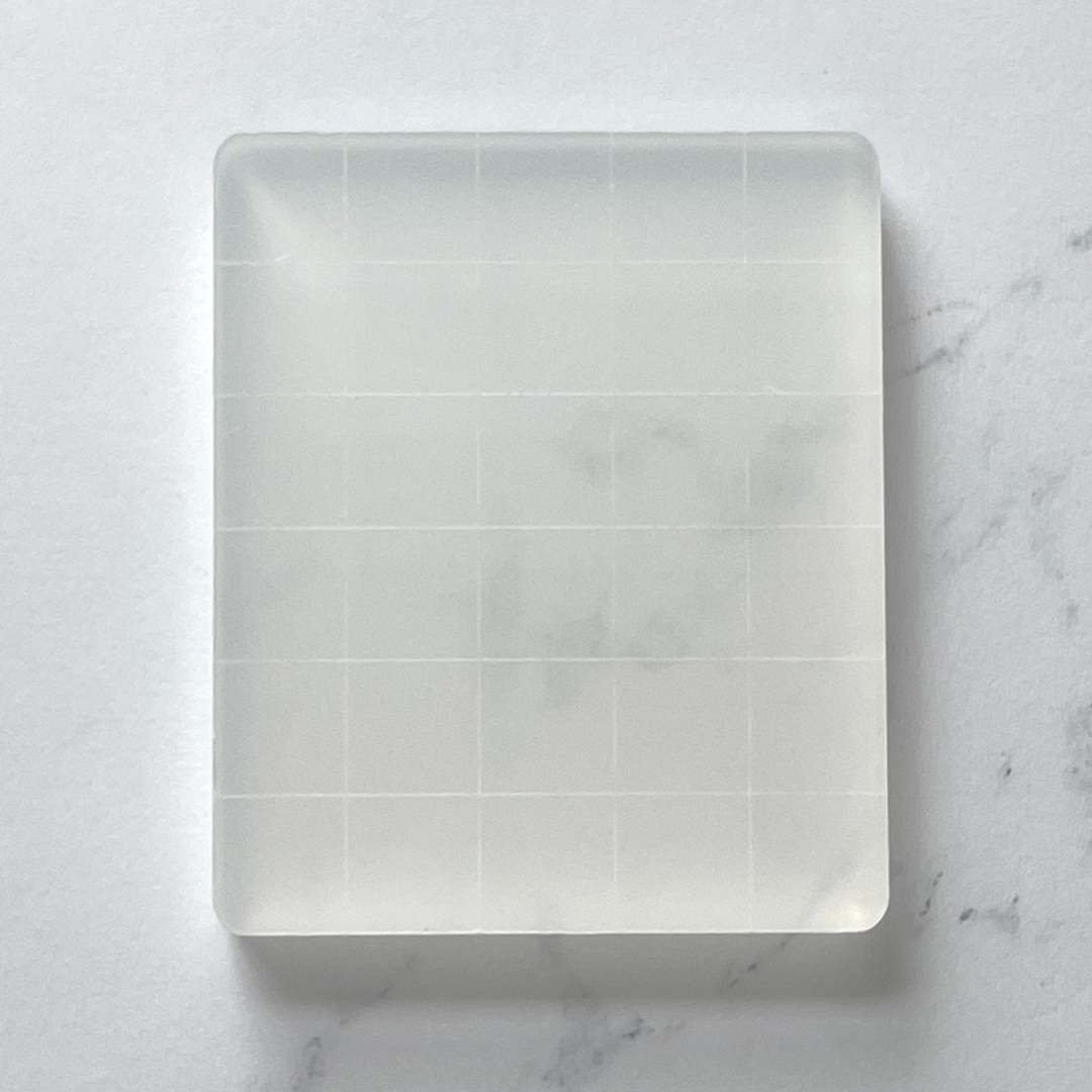 Clear Acrylic Stamp Block