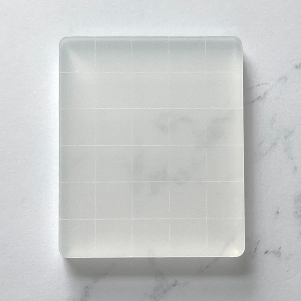 Clear Acrylic Stamp Block
