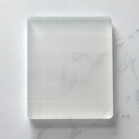 Clear Acrylic Stamp Block