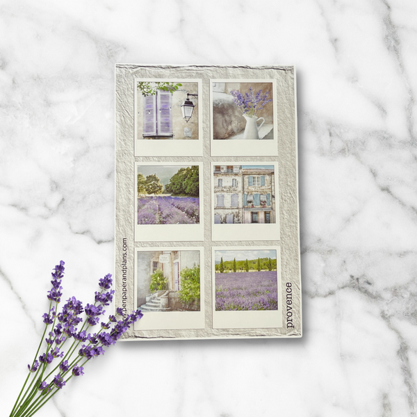 The Polaroid Series - Provence Sticker Sheet