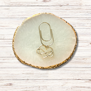 Infinity Heart Planner Clip
