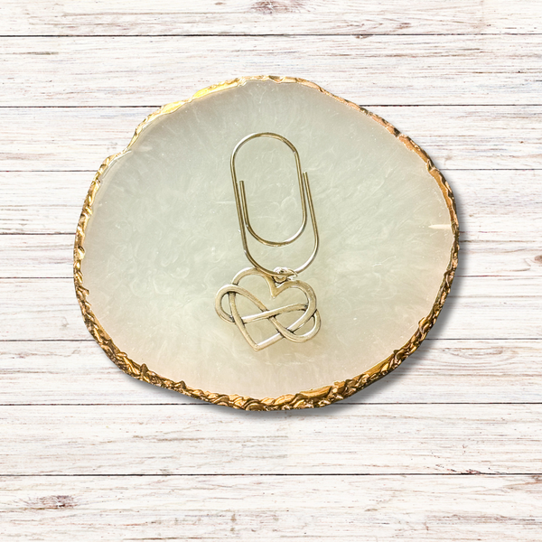 Infinity Heart Planner Clip