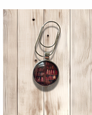 Dark Library Planner Clip