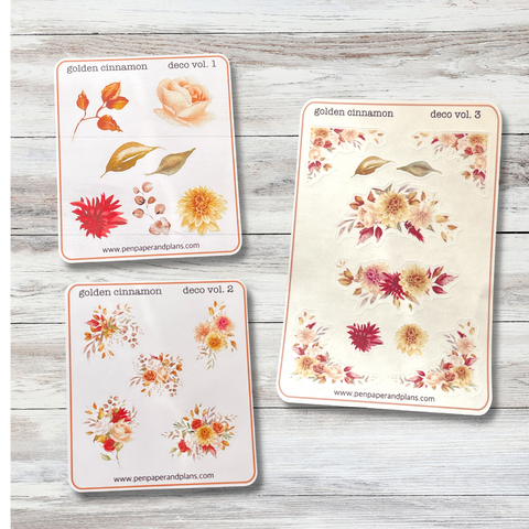 Golden Cinnamon Sticker Collection