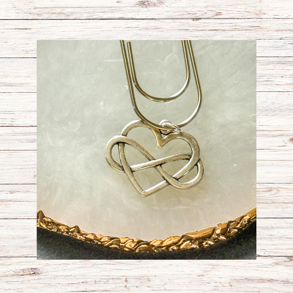 Infinity Heart Planner Clip