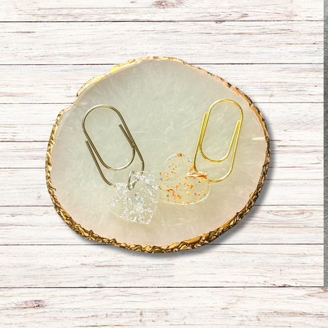 Gilded Heart Planner Clip