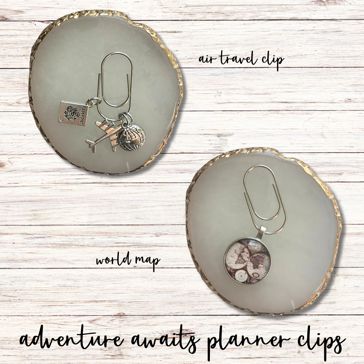 Adventure Awaits Travel Planner Clips