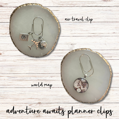 Adventure Awaits Travel Planner Clips