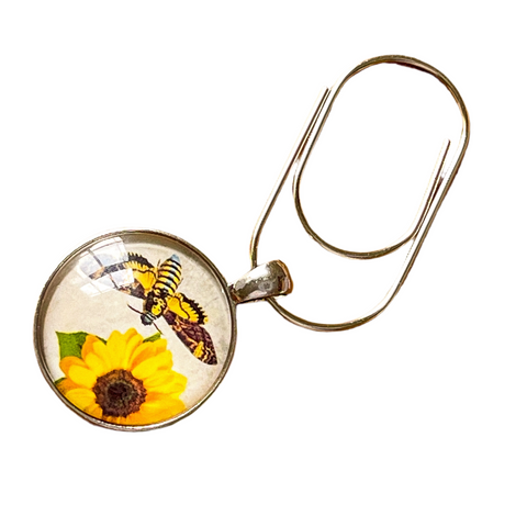 Sunflower Planner Clip