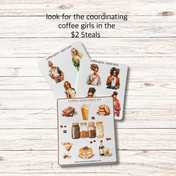 Coffee Time Stickers