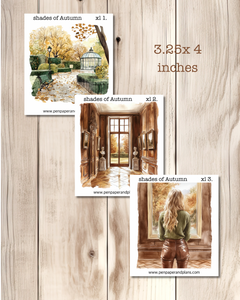 Shades of Autumn Large-ish Stickers