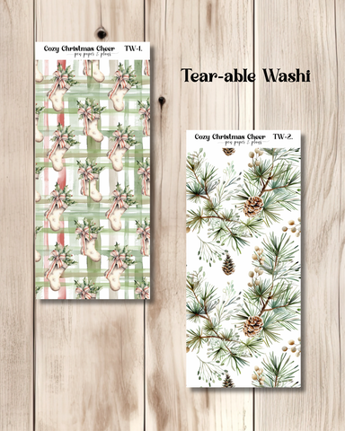 Cozy Christmas Cheer Tear-able Washi