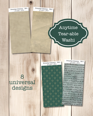 Anytime Tear-able Washi