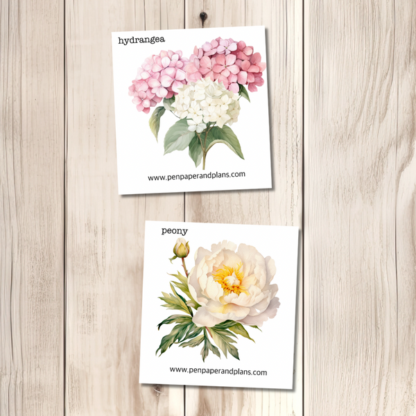 Spring Flowers-Large-ish Stickers