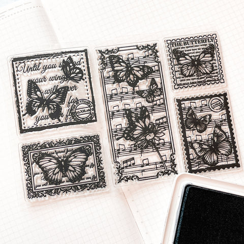 Butterfly  Vintage Postage Stamps