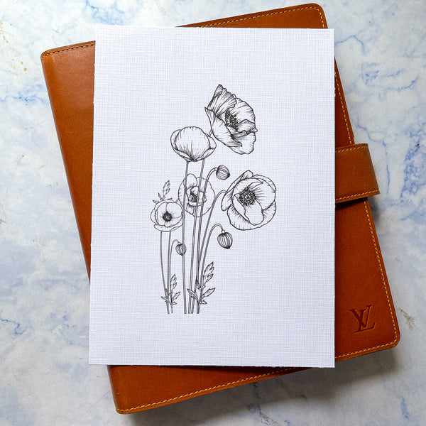 Line Drawn Poppy Dashboards