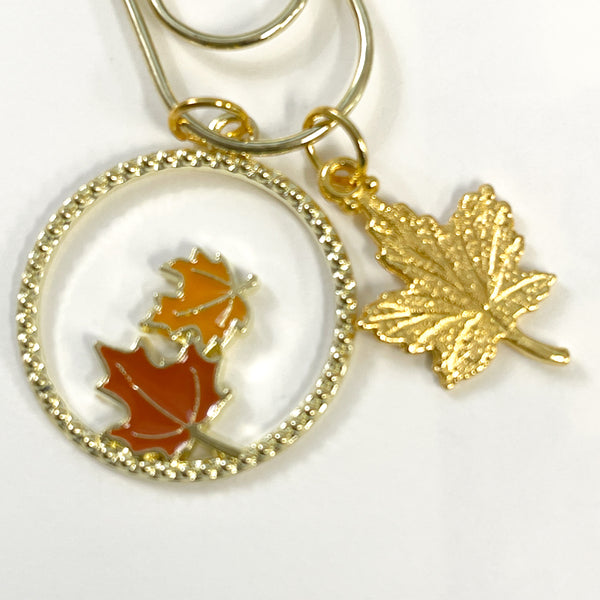 Autumn Leaves Planner Clip