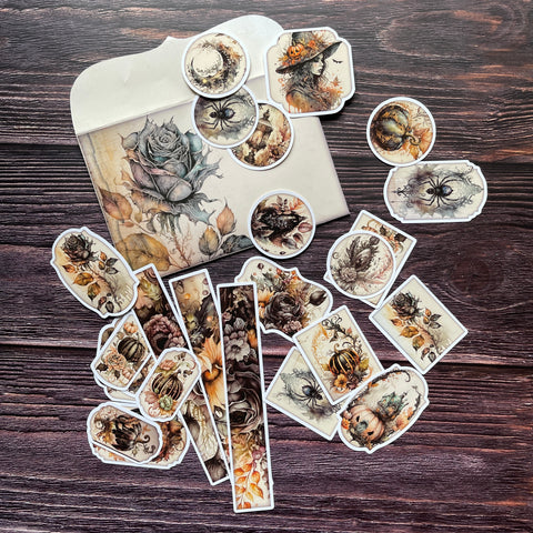Something Wicked This Way Comes Die Cut Stickers