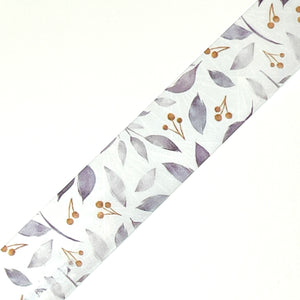 Grey Winter Foliage Washi