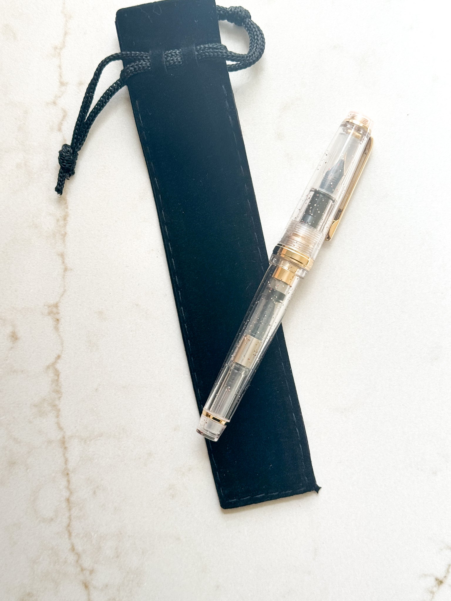 Jinhao 82 Clear with Sparkles