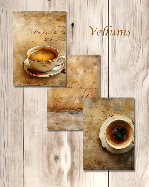 Cafe Correspondence Vellum Sets