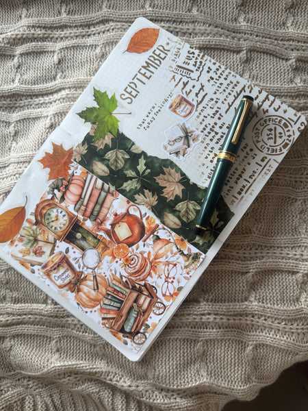 Autumn Cozy Reads Full Page Stickers
