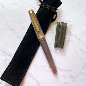 Grey Jinhao Fountain Pen- Extra Fine Nib