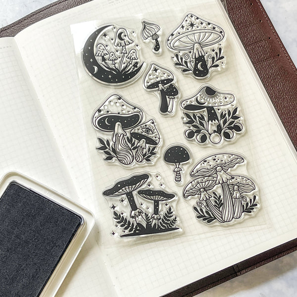 Magical Mushrooms Ink Stamps