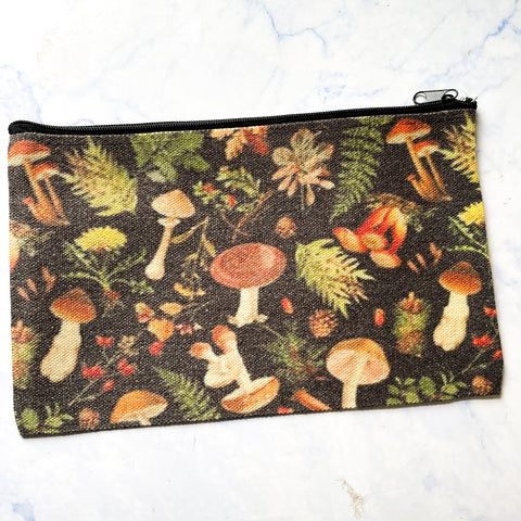 Woodland Mushroom Stationery Pouch