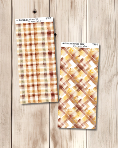 Autumn in the City Tear-able Washi