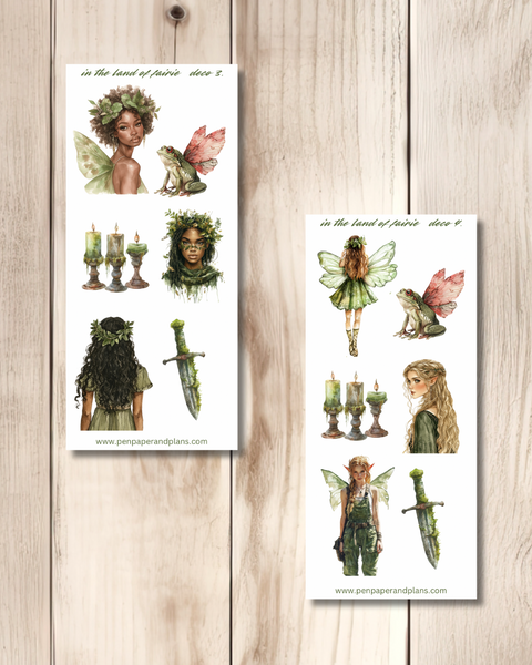 In the Land of Fairy Decorative Stickers