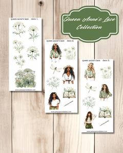 Queen Anne's Lace Decorative Stickers