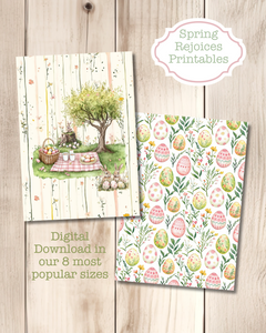 Spring Rejoices Printable Dashboards