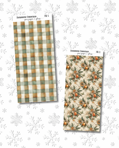Farmhouse Christmas Tear-able Washi