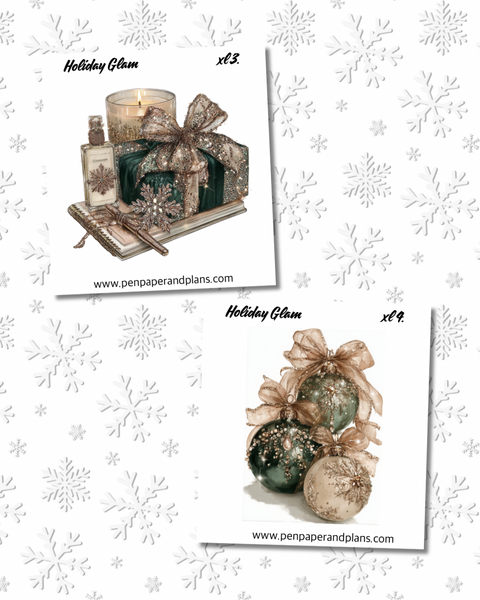 Holiday Glam Large-ish Stickers