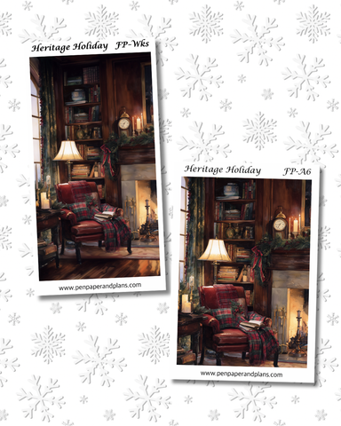 Heritage Holiday Full Page Sticker
