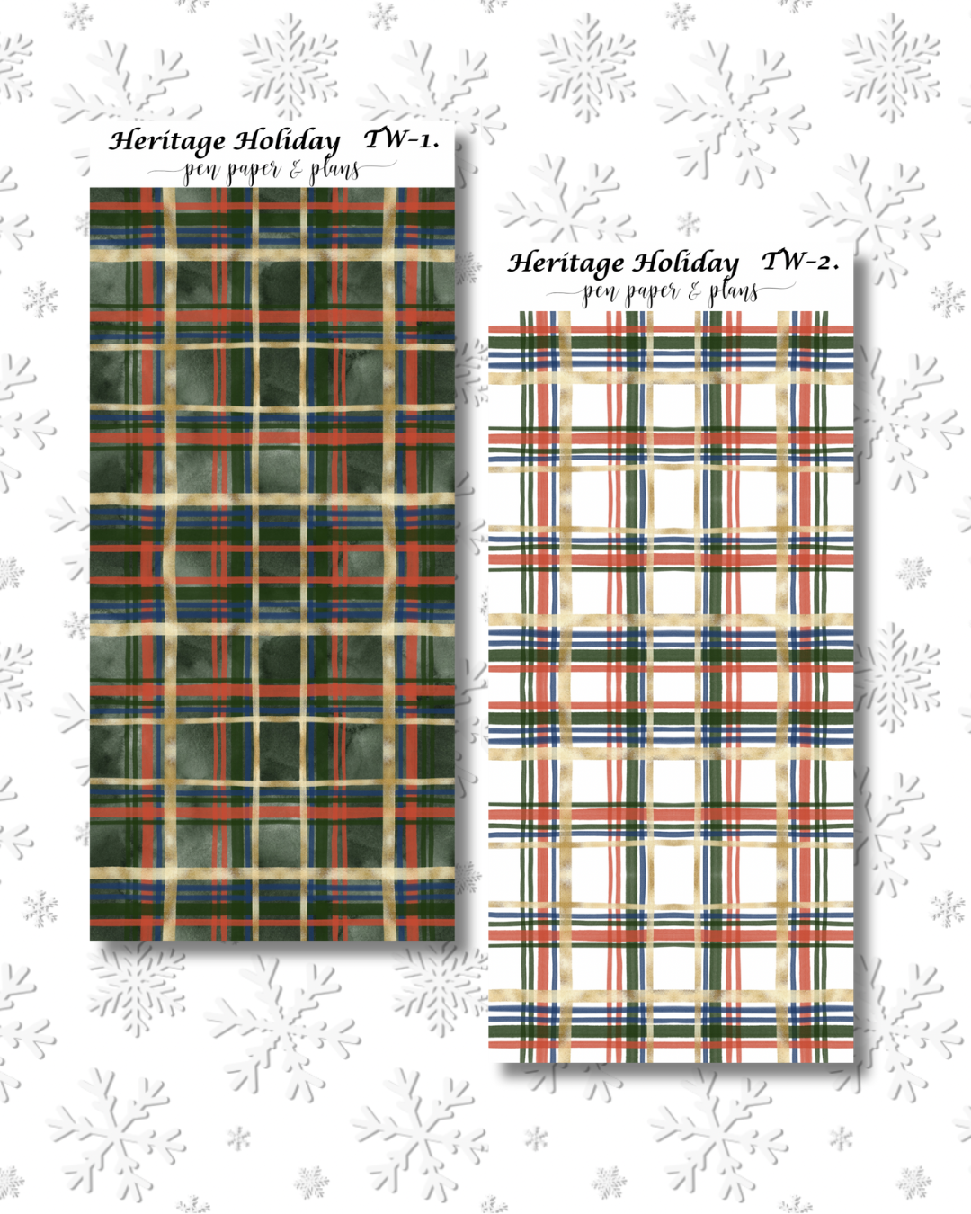 Heritage Holiday Tear-able Washi