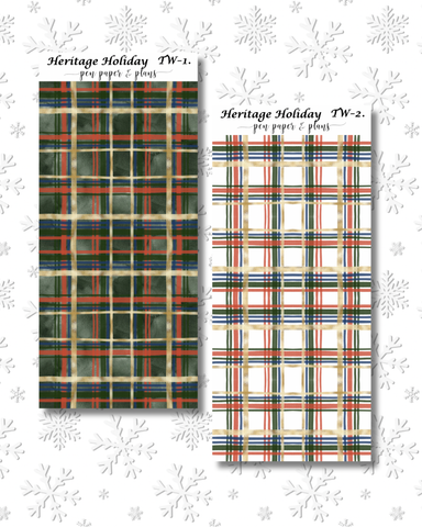 Heritage Holiday Tear-able Washi