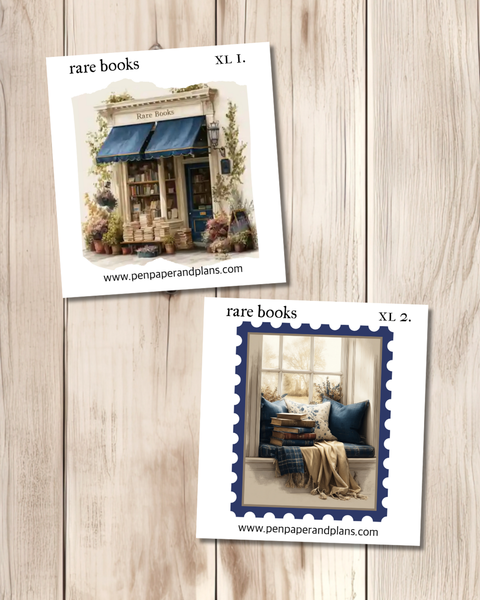 Rare Books Large-ish Stickers