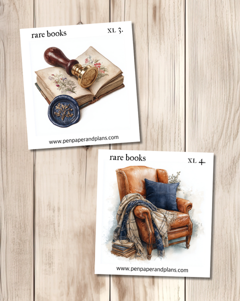 Rare Books Large-ish Stickers