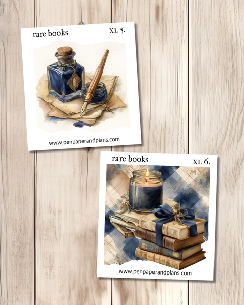 Rare Books Large-ish Stickers