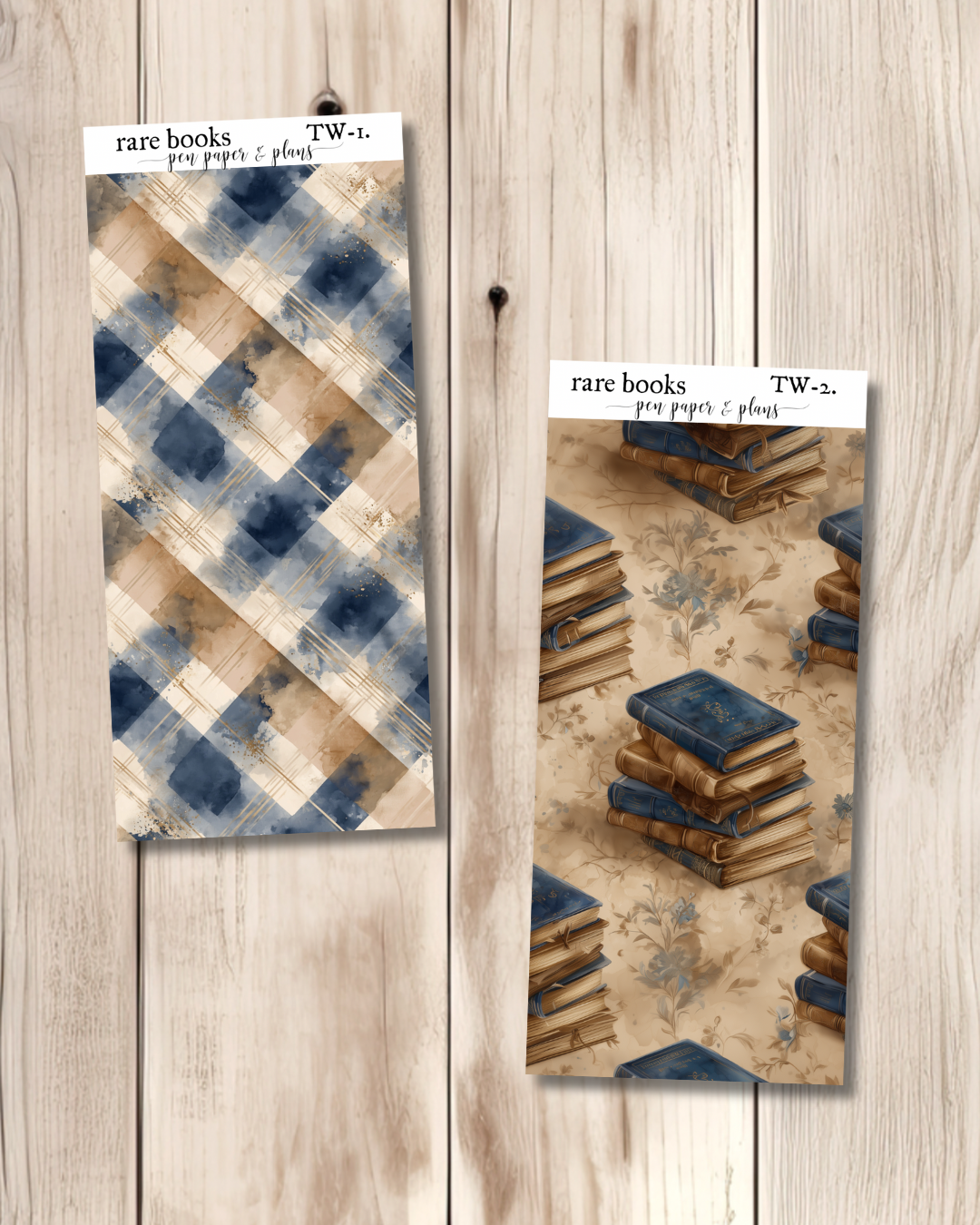 Rare Books Tear-able Washi