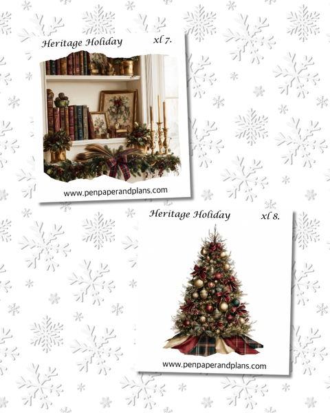 Heritage Holiday Large-ish Stickers