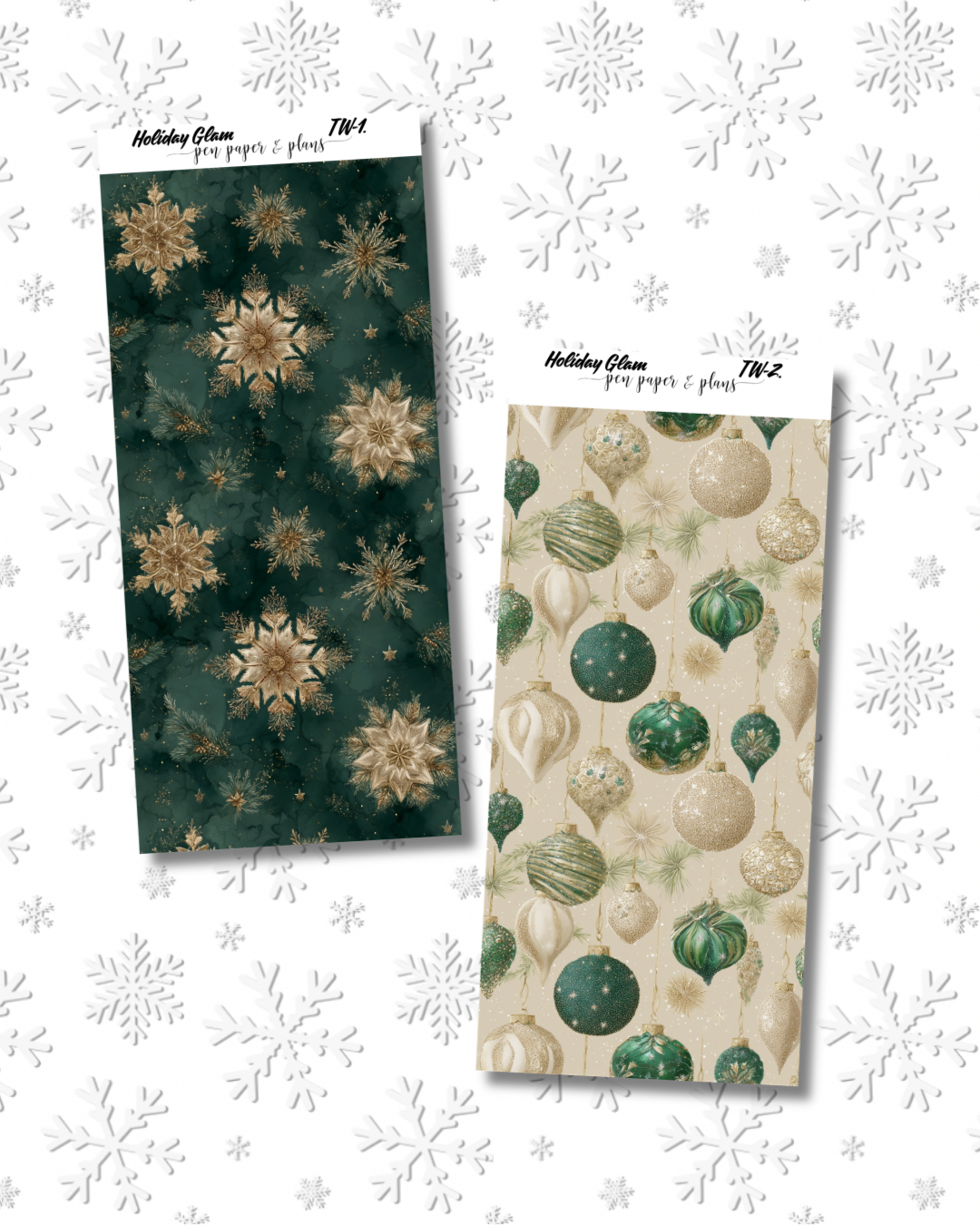 Holiday Glam Tear-able Washi