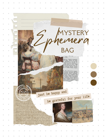 Mystery Ephemera Bag
