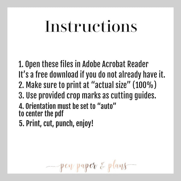 Printable Motivational Set