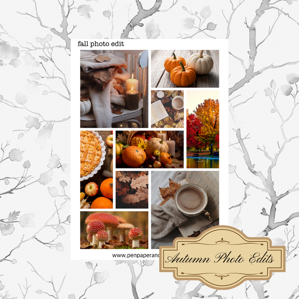 Autumn Photo Stickers